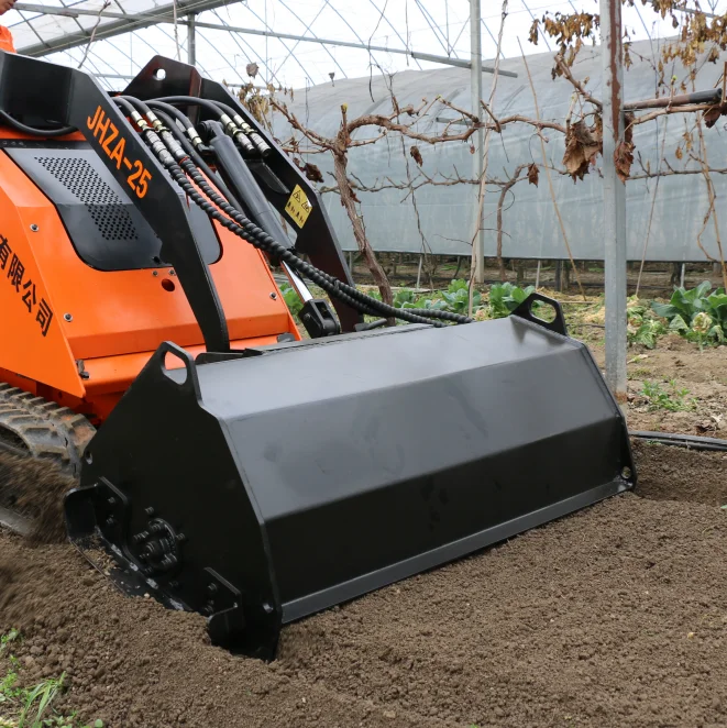 CE EPA approval Japanese original Kubota diesel engine small mini skid steer loader like toro dingo