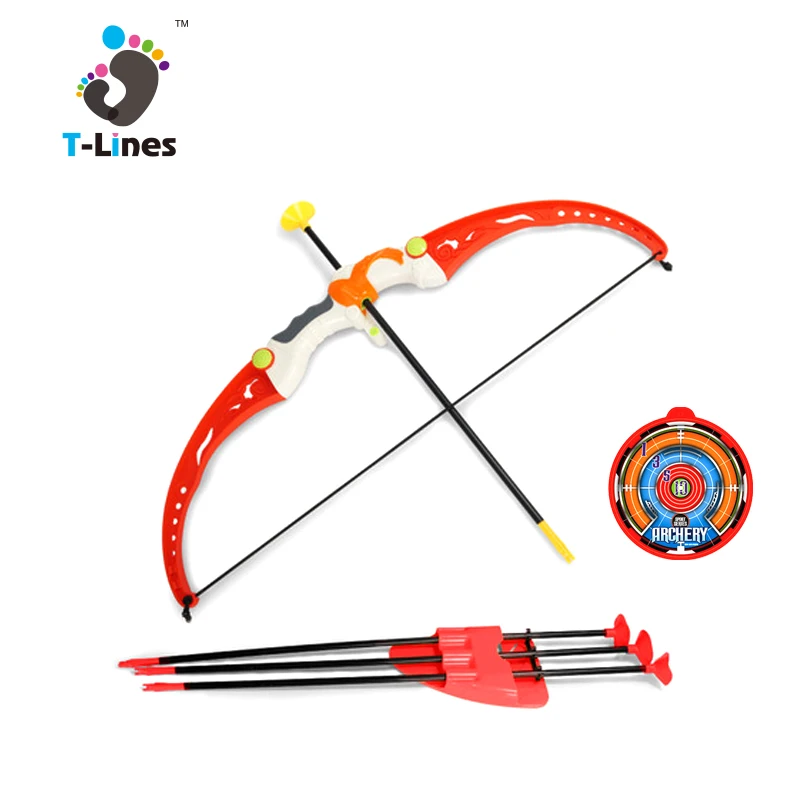 Children toy set plastic bow and arrow for kids