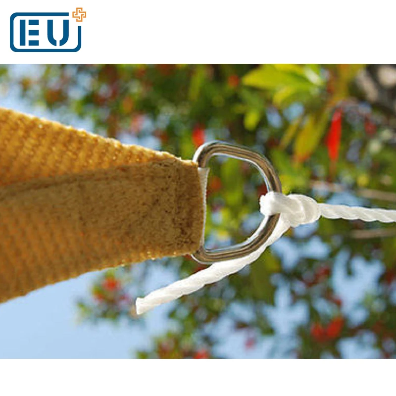 triangle sun shading net mesh triangle awning shade sail cloth for dust filter