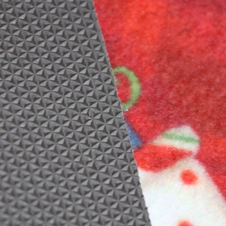 Sheepmats Oem Personalized Branded Indoor Home Non Slip Plain Carpet Christmas Door Mat