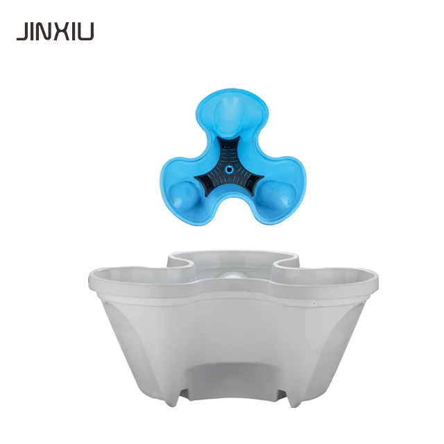 
2017 Hot Selling Plastic Stacking Flower Pot 