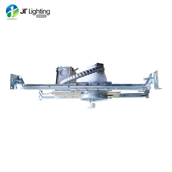 
ETL 3 inch non-ic new construction recess housing GU10 lamps white painted 