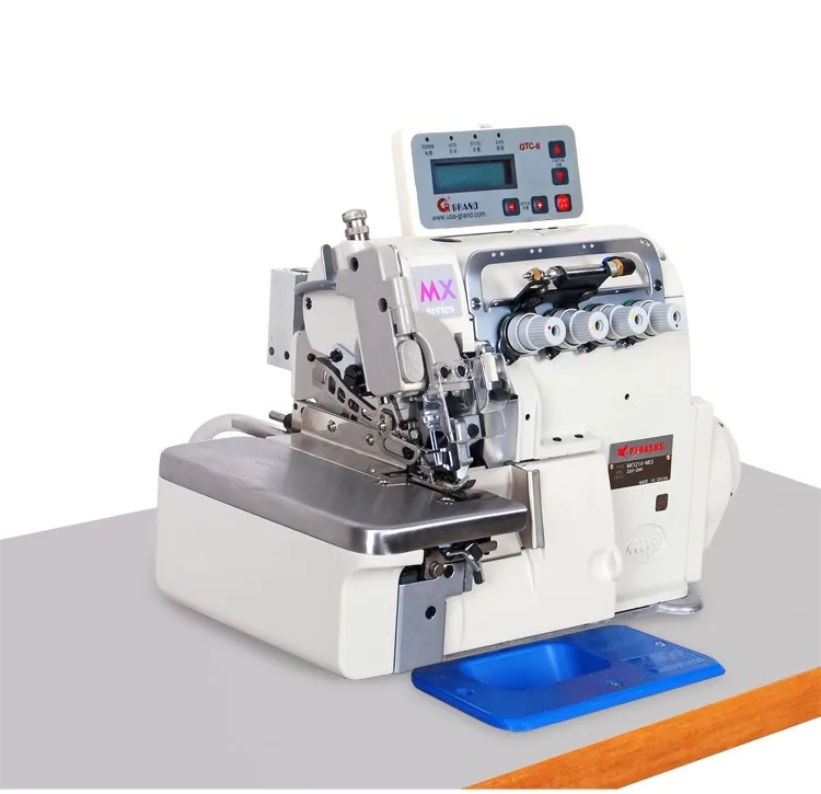 
Швейная машина PEGASUS overlock с прямым приводом, автоматическое Индукционное всасывание и устройство для резки ниток 