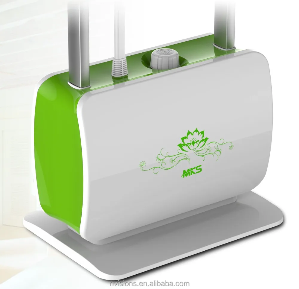 High pressurized steam iron and garment steamer with ironing board NV396