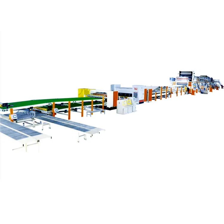 Best discount 3ply automatic corrugated carton box making machine Corrugated cardboard production line