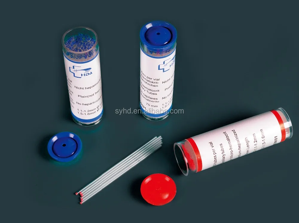 Стекло hematocrite капилляров