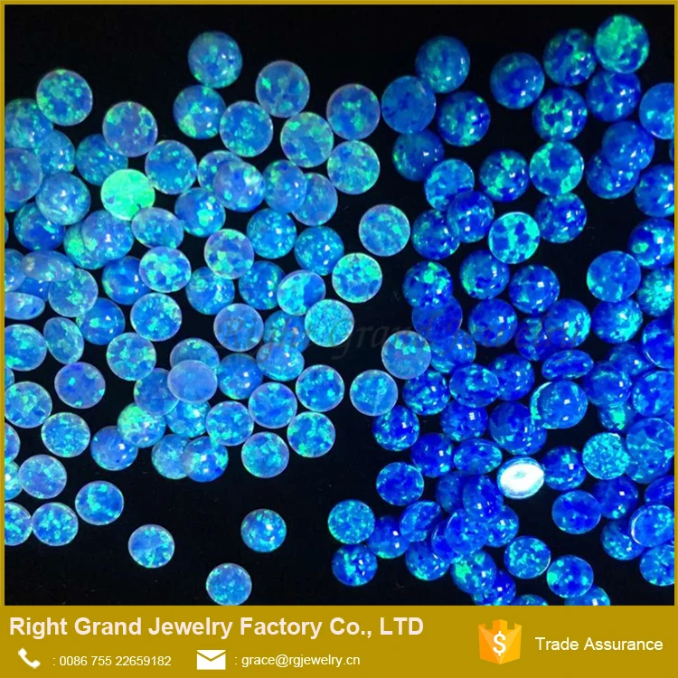 3mm-17mm Synthetic Fire Opal Balls Undrilled Round Opal Stone Price