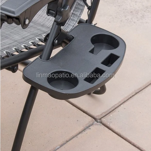 Patio Chairs With Cupholders Gray