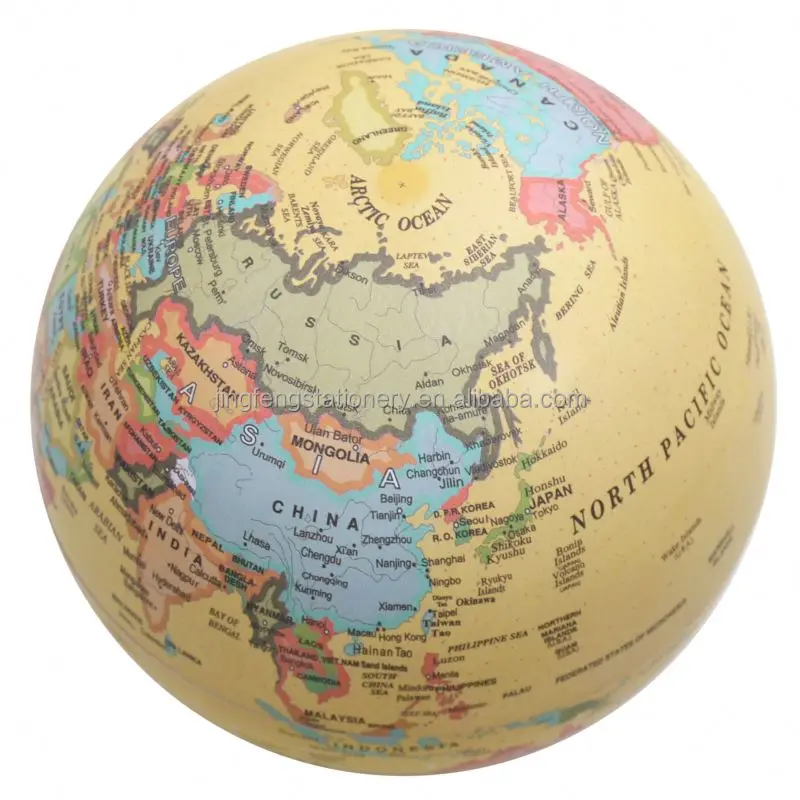 
New coming custom design geography magnetic floating world globe 