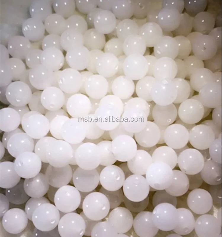 Бусины из белого нефрита для ожерелья