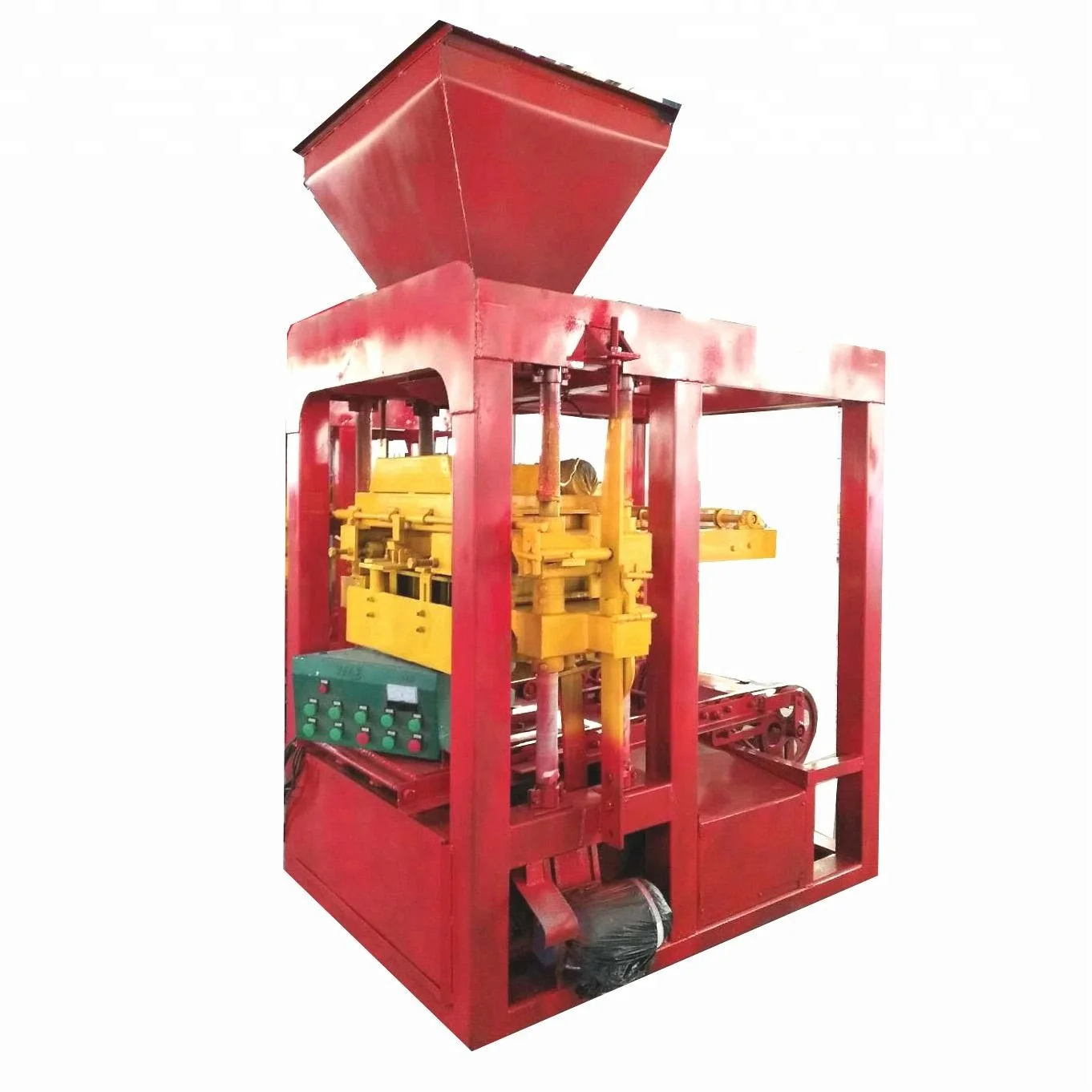 Паллет блок делая машину, ручной кирпичный прокладки формы асфальтоукладчика производители QTJ4-26D