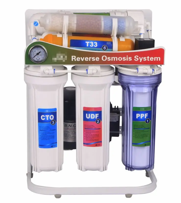 Очиститель воды под раковиной очиститель с обратным