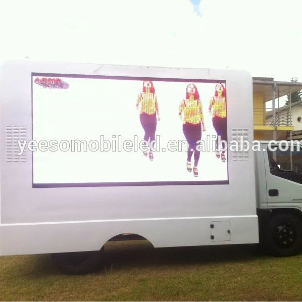Outdoor Mobile LED Display Truck for Advertising  YES-V6