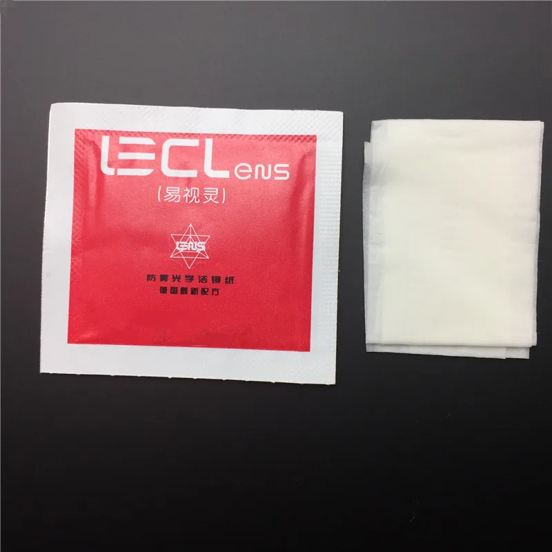 Customized quick dry Individually wrapped LCD screen lens cleaning wet wipes
