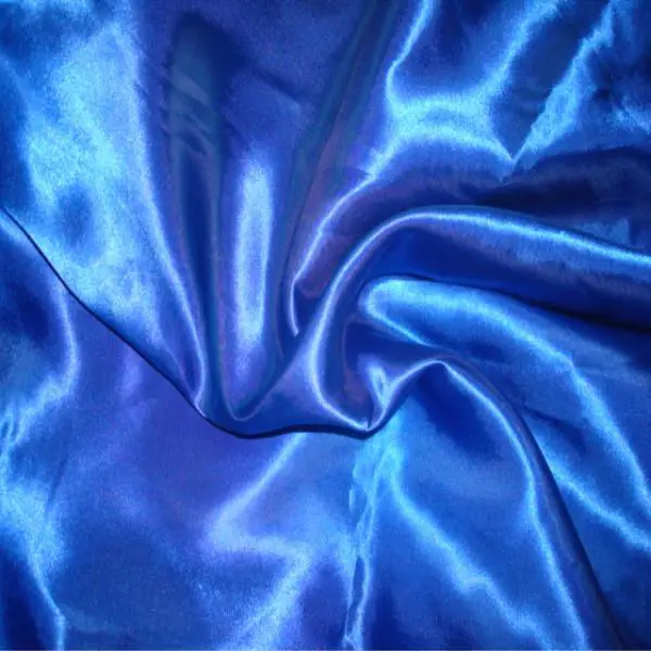 
Royal blue satin 