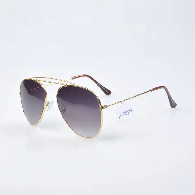Factory Supply in Stock Metal Frame Custom Sunglasses Aviation Polarized