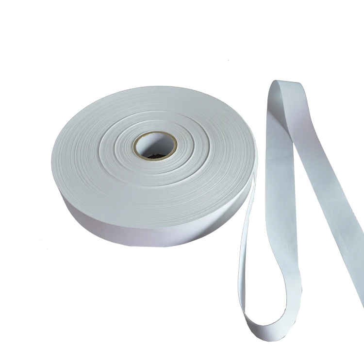 china cheap thick satin care label nylon taffeta ribbon roll for clothing