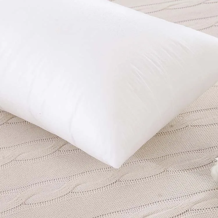 
hollow fiber bolster non woven cheapest pillow inserts 