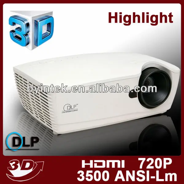 деловую встречу домашний кинотеатр образования дневного света полный высокой четкости 1080p 3d dlp цифровой 3d проектор