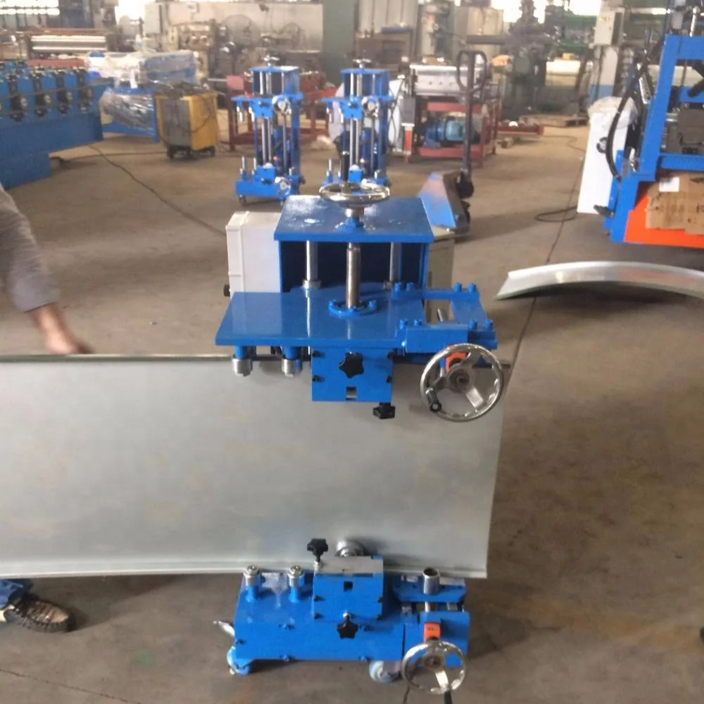Standing seam curved panel roll forming machine