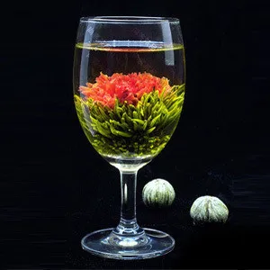 Chinese Blooming tea Lily and Jasmine Flower Tea
