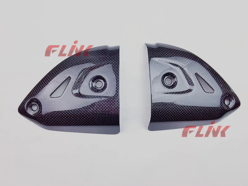 Carbon fibre heat shield termi exhaust covers corse for Ducati Panigale 899 959 1199 1299