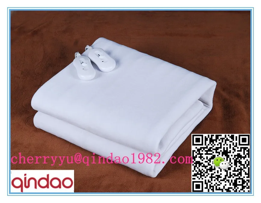 Coral Fleece Safety 220V-240V Electric Home Appliance electric  under  blanket with CE ROHS REACH Certificate