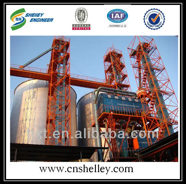 системы хранения зерна кукурузы стали силос