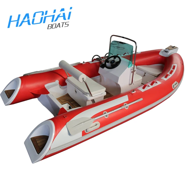 4.2 Meters Cabin Cruiser Fiberglass Open Boat with Outboard