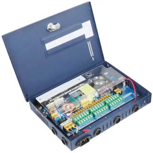 10% Off price CE ROHS 4CH power supply battery backup cctv 12V 60W for alarm system