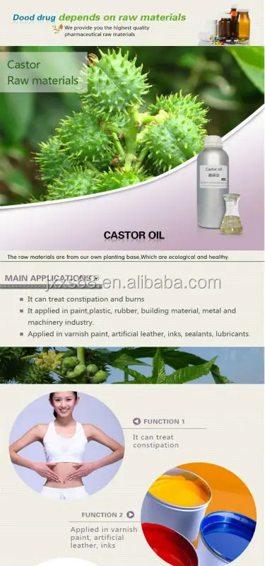Natural Castor Oil, Castor Seed Oil Price Industry Oil