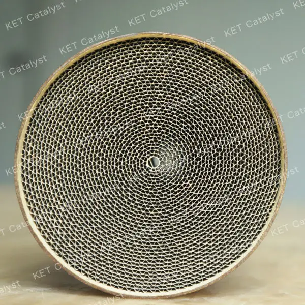 KET High performance  Stainless steel Euro5 metal monolith three way catalyst for sport cars