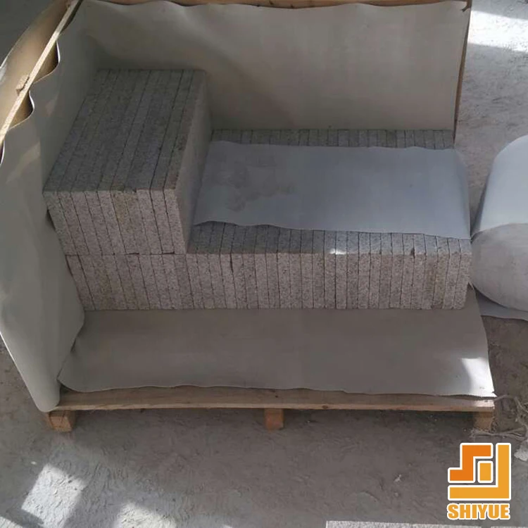 High Quality Bush Hammered Rusty Yellow Floor Tile Chinese Granite G682