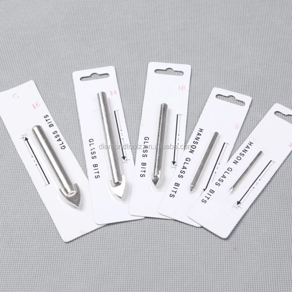 Tanlentool spade-shaped carbide spear point glass and tile drill bit carbide drills