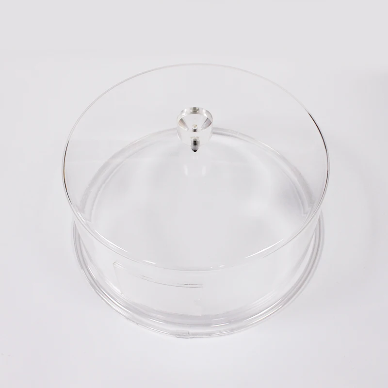 high quality clear transparent crafted acrylic buffet cover lid food dome cover case