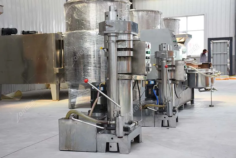 Commercial Factory Price Cotton Black Seed Olive Oil Cold Filter Squeezing Machinery Sesame Soybean Hydraulic Oil Press Machine