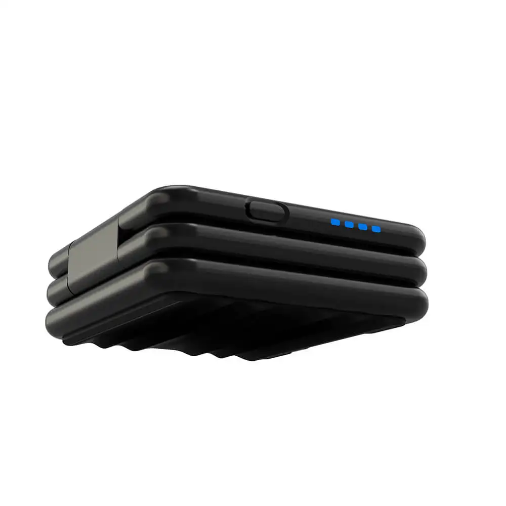 Беспроводная зарядка батареи складное зарядное устройство для быстрой беспроводной зарядки power bank 2 в 1 Беспроводное зарядное устройство power bank