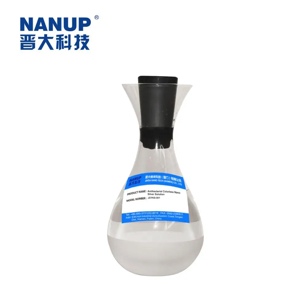 
Antibacterial chemical textile finishing agent 10000ppm nano silver solution 
