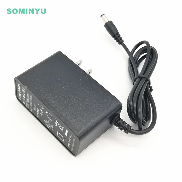18 V 1.3AH wall mount li-ion battery charger with UL FCC CE approved 18v 1300ma power adapter