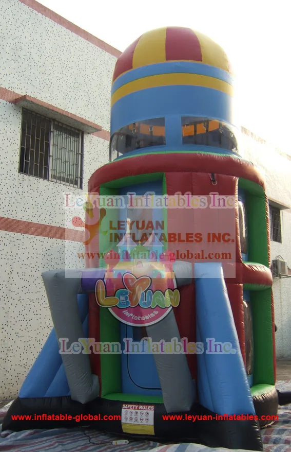 Надувной замок / воздушно-десантной приключения / раздувной хвастун слайд-комбо