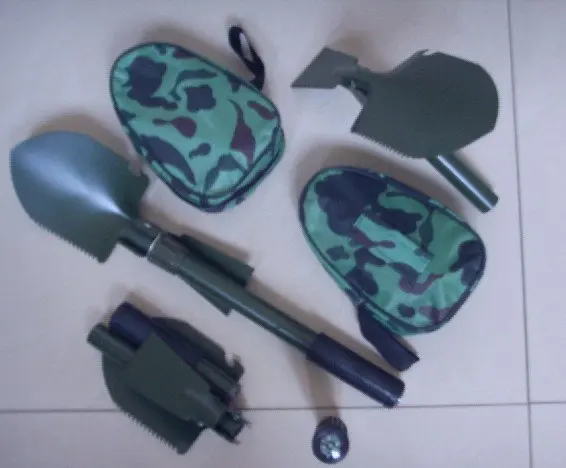 
2019 Small Mini Multifunctional Folding Garden Shovel and Hoe 