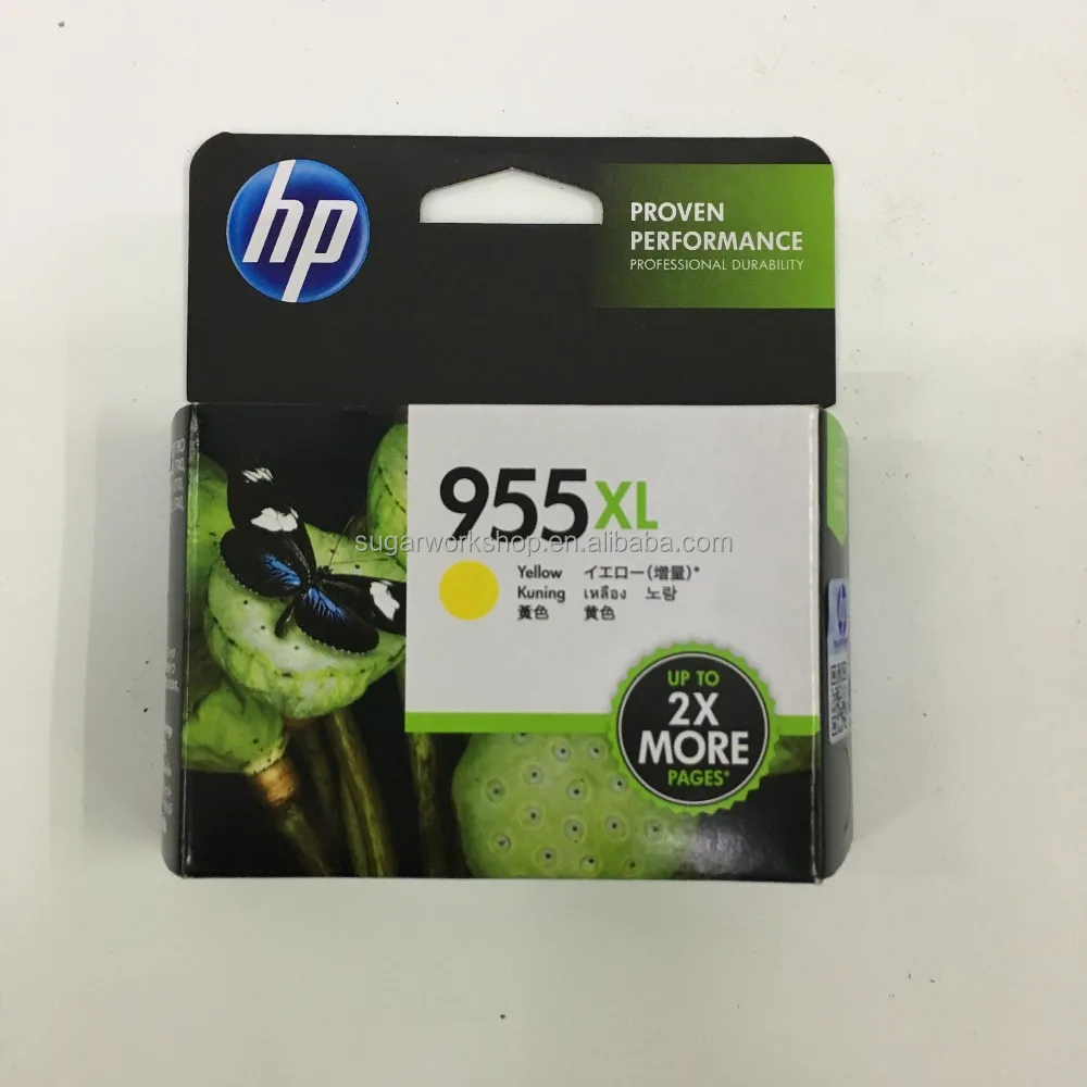 GENUINE H.P (955XL)L0S69AA Yellow inkjet cartridge for Officejet 7720 - 7730 - Pro7740 - Pro 8710 - Pro 8720 - Pro 8730 -Pro8745
