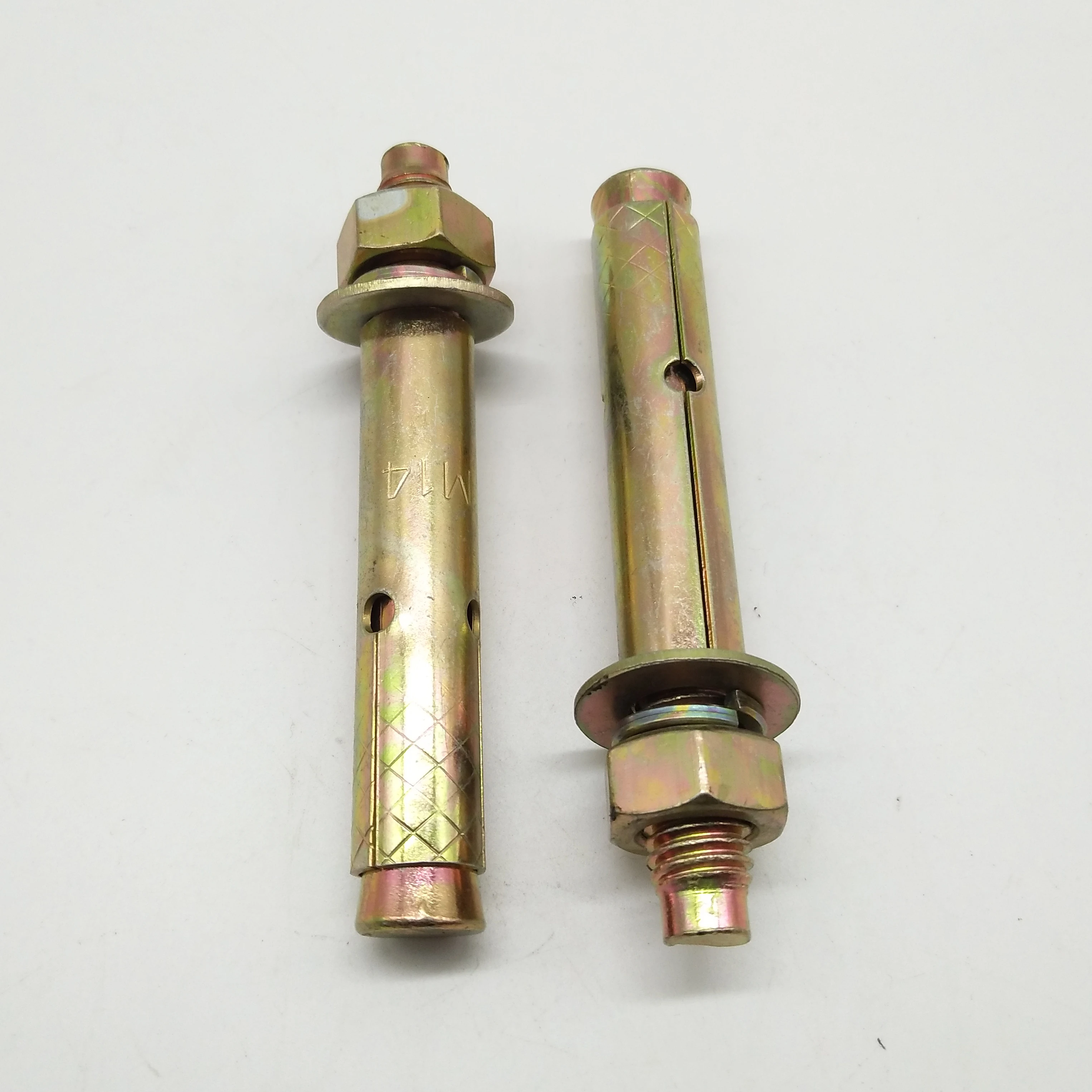 Carbon steel anchor Bolt with Explosion ,Galvanized Drawing Screw Iron Explosion Screw