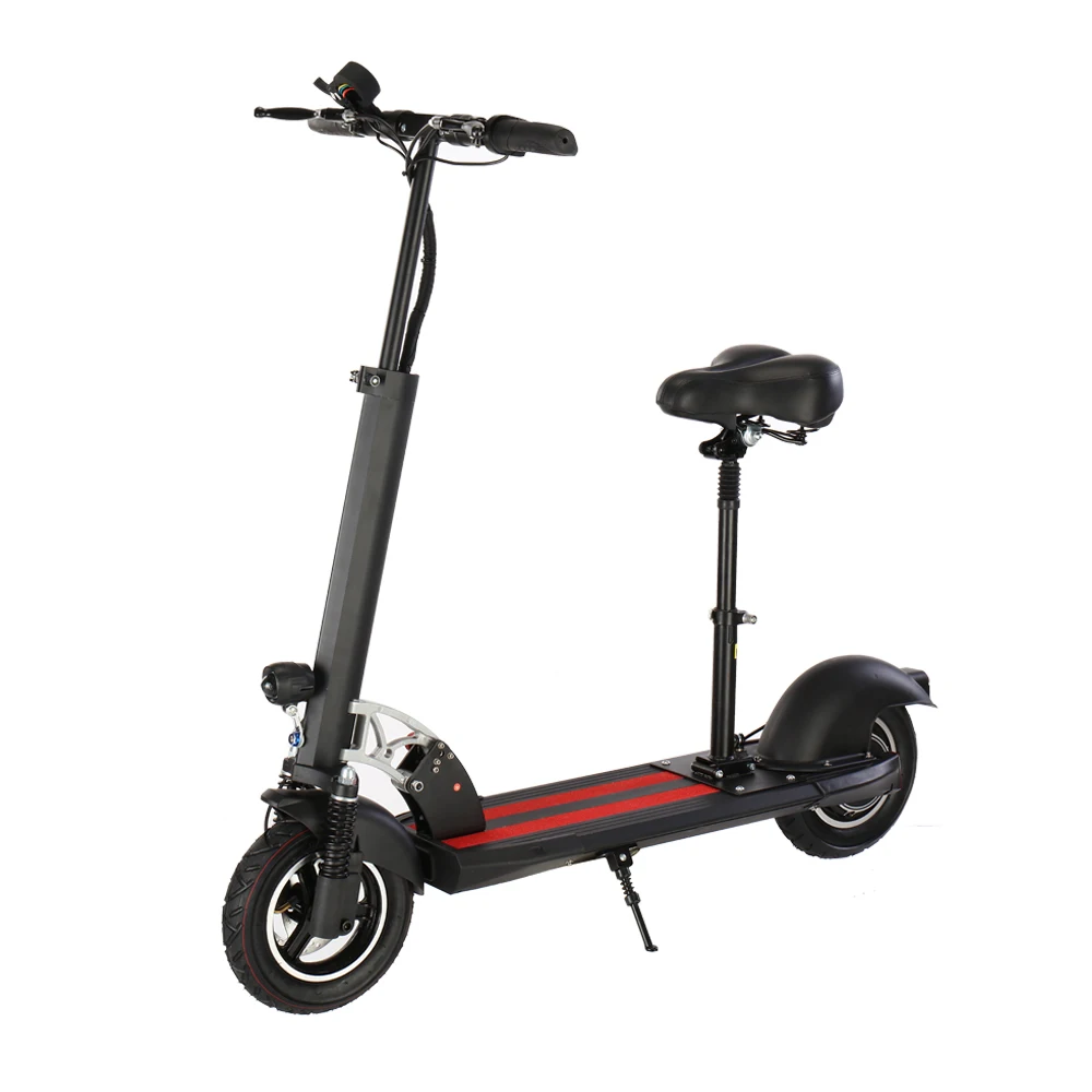 MICROGO EU Warehouse Fiat 500W Motor Adults E Wheels Folding Electric Scooter with Seat Electric Motorcycles Scooter Electric