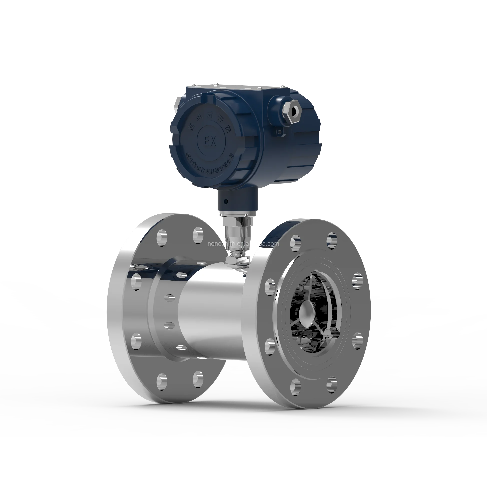 Wholesale liquid turbine flow meter high temperature system liquid flow meter for oil