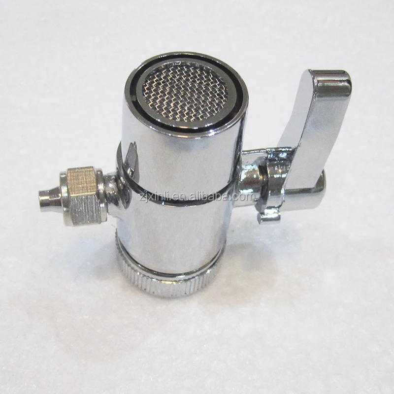 X13514 Brass Material Filter System Countertop Diverter Valve