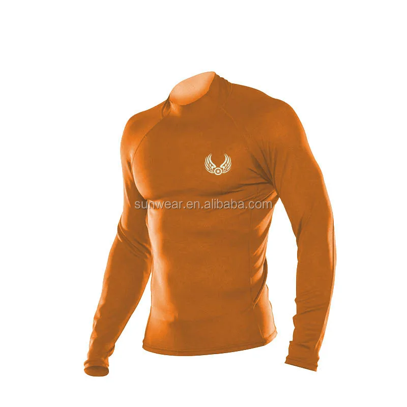 200pcs OEM Sport Men uv Rash Guard uv protective men swim shirts top good fit uv swim vest