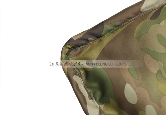 Камуфляжный спальный мешок в военном стиле для кемпинга, оптом