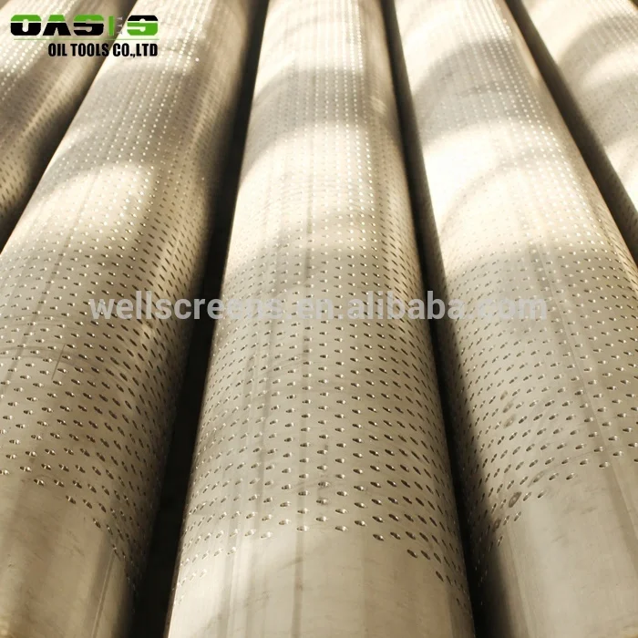 API 316L Stainless Steel Perforated Filter Pipe Manufacturer