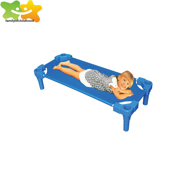 Kindergarten children bed plastic bed for sale